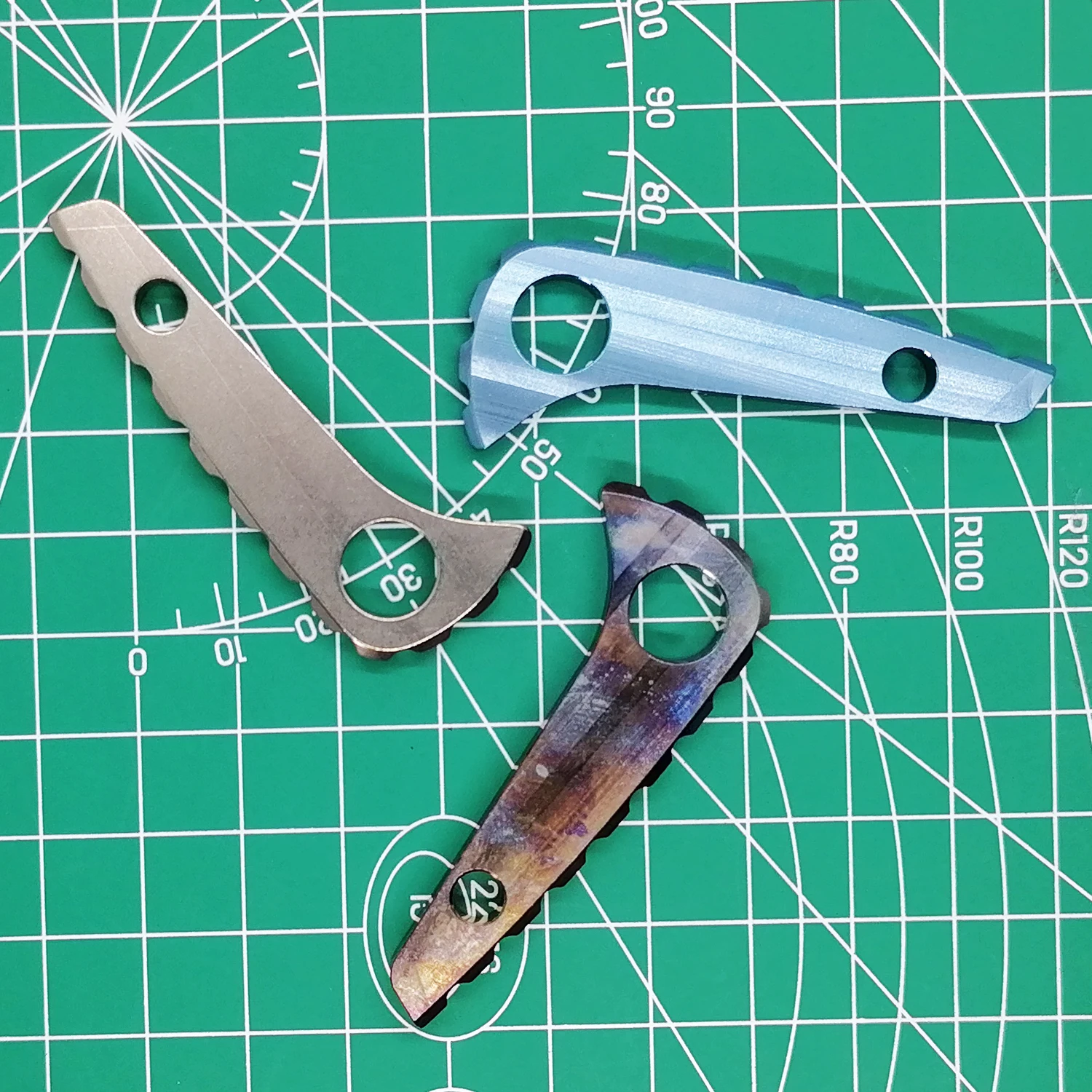 На Заказ Складной нож из титанового сплава для Spyderco полувоенные PM2 C81|Ножи| |