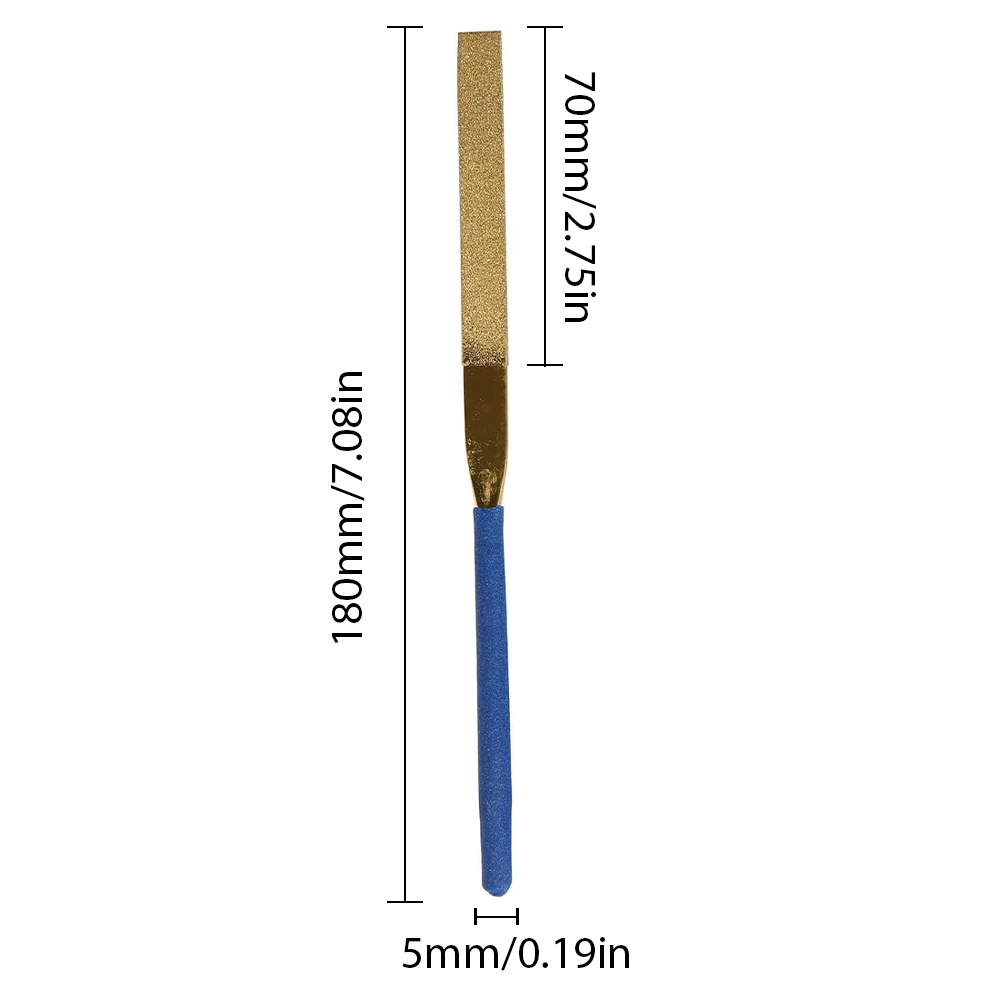 

10PCS Mini Needle Files Set Wood Metal Rasp Carving Hand Tool 5x180mm With Rubber Handle Steel Rasp Needle Filing Hand File Tool