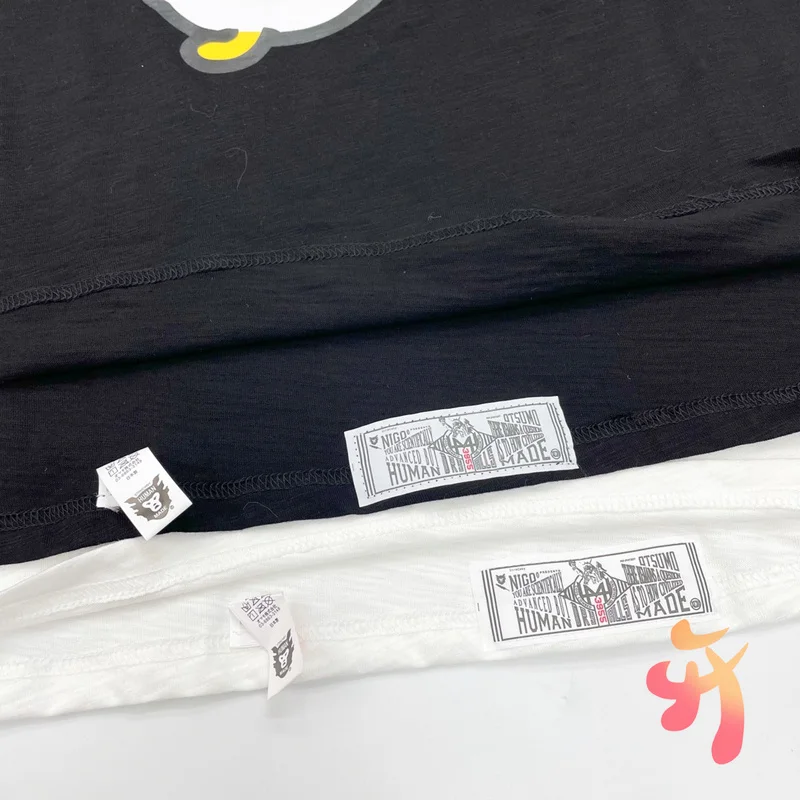 

Human Made T-shirts Oversize Men Women High Quality Childlike Cartoon Wheat Ears Flying Duck Pattern Top Tees Human Made Tshirts