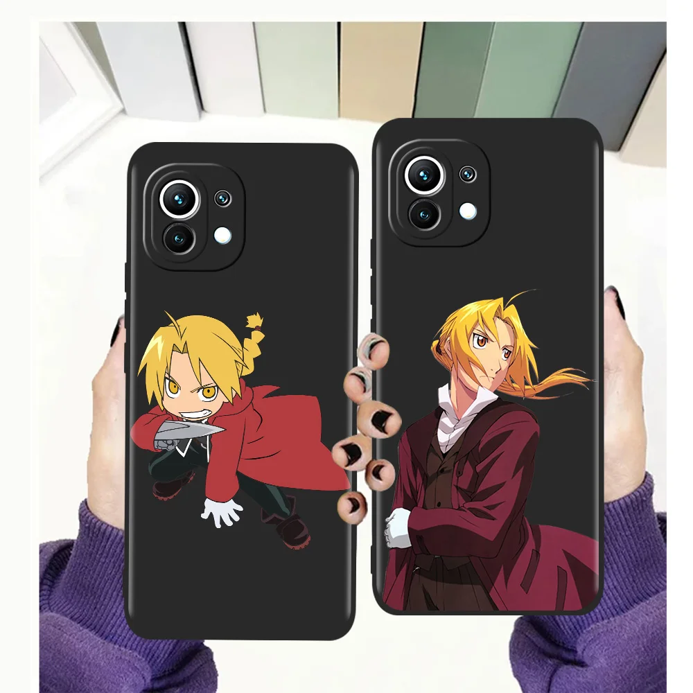 

Fullmetal Alchemist Anime For Xiaomi Mi Poco X3 NFC M3 F3 GT 11 Ultra 11X 11i Note 10 Lite 10T Pro 5G 9T Luxury Phone Case Cover