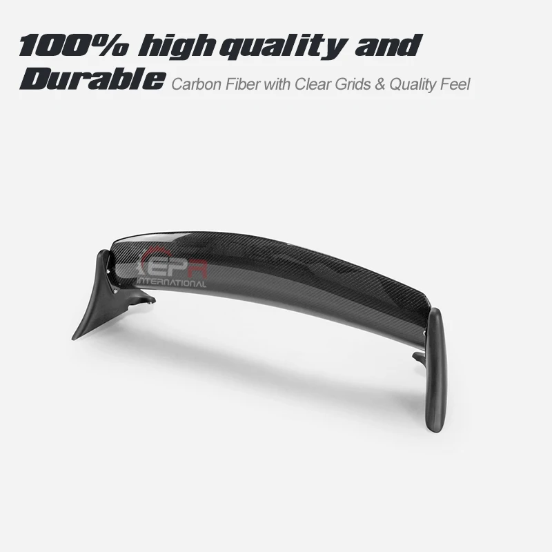 Для Mini R50 R53 Cooper AQR Style Carbon Glossy & FRP Неокрашенный задний спойлер крыло крыши Комплект