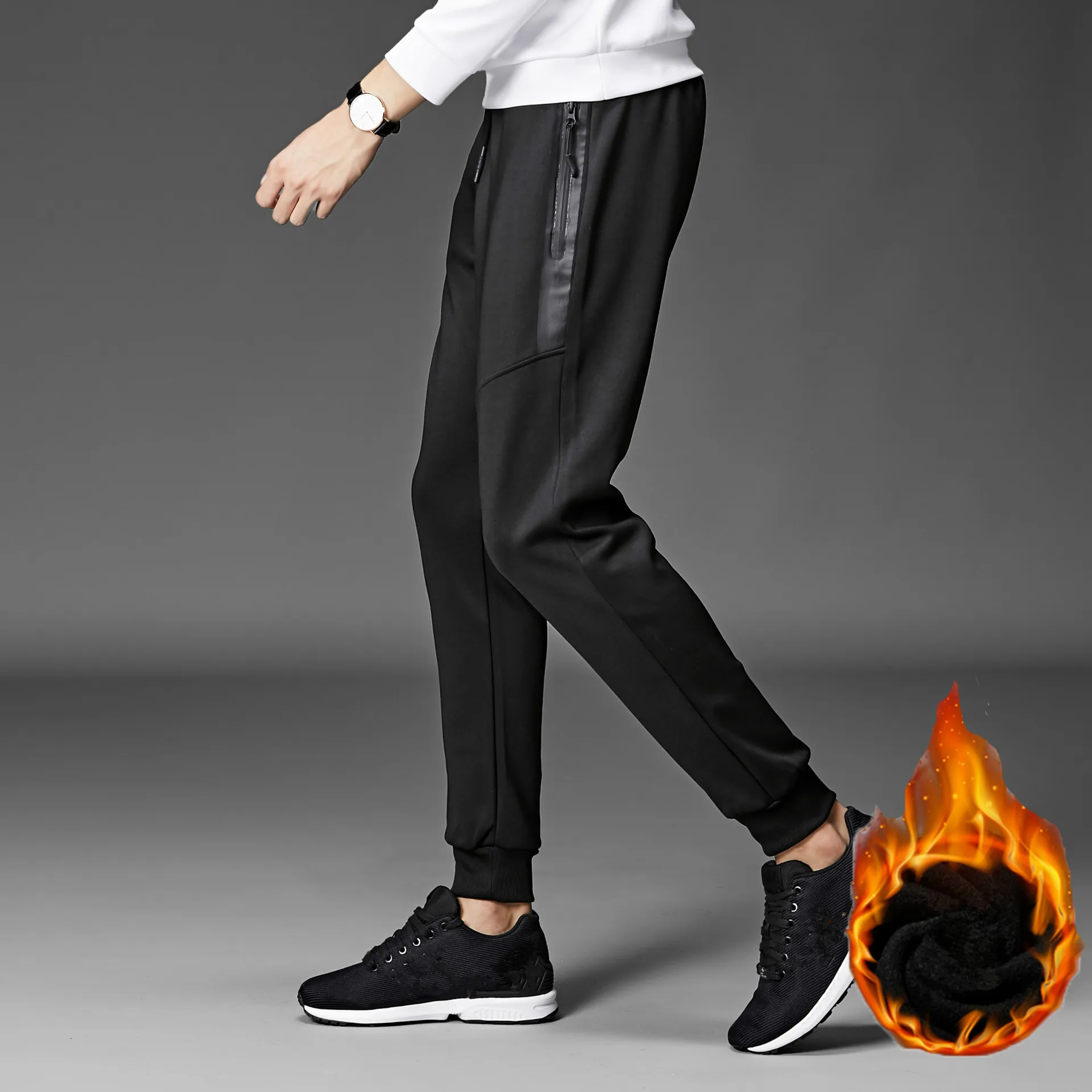 Новинка 2020 брендовые зимние мужские брюки MRMT большие размеры облегающие