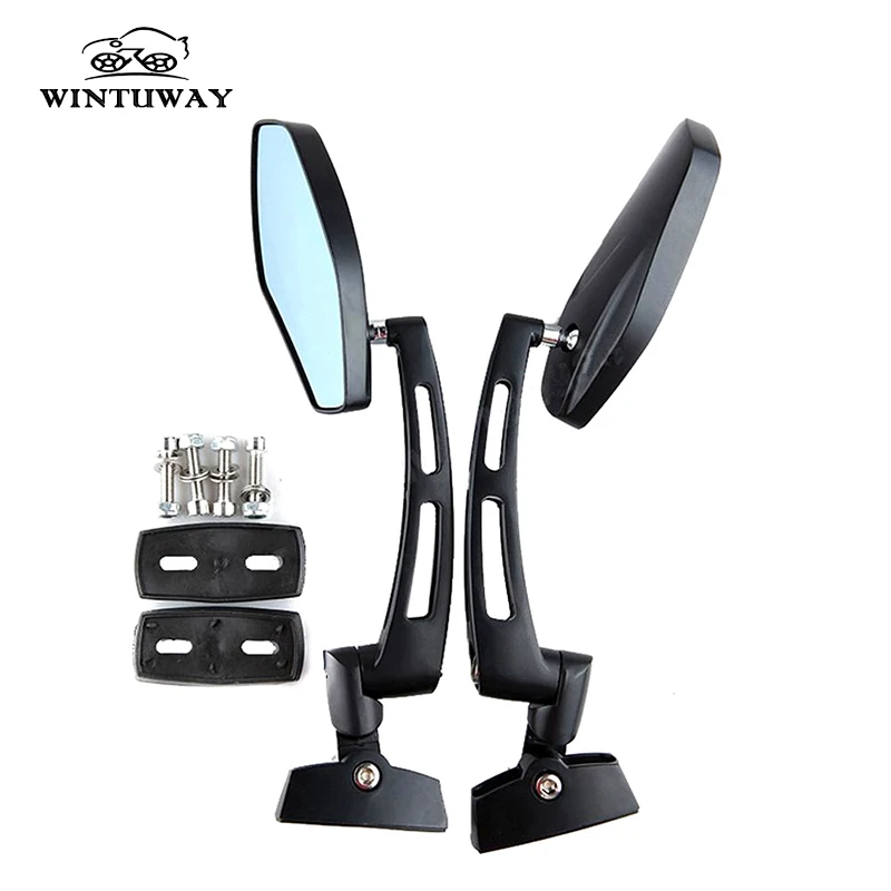 WINTUWAY CNC алюминиевые Универсальные Задние Зеркала для мотоцикла скутера зеркала