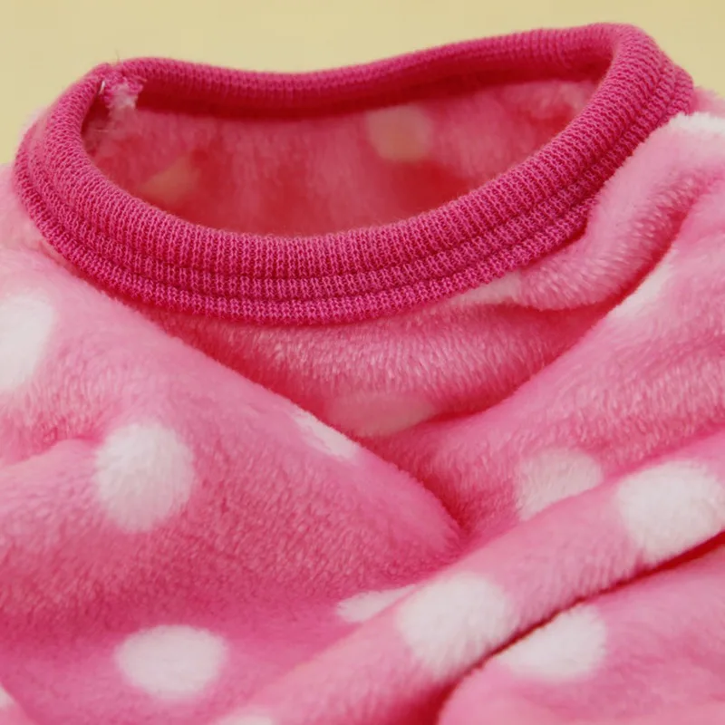 Зимний флисовый жилет для маленьких собак милые свитеры щенков и котят пальто