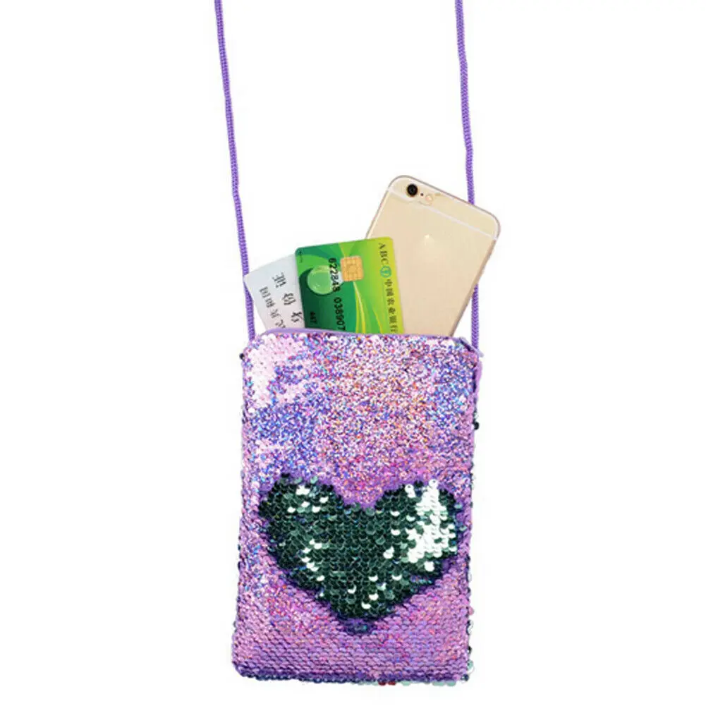 Для женщин портмоне с отделением для карт мини сумка на плечо Девочка расшитое