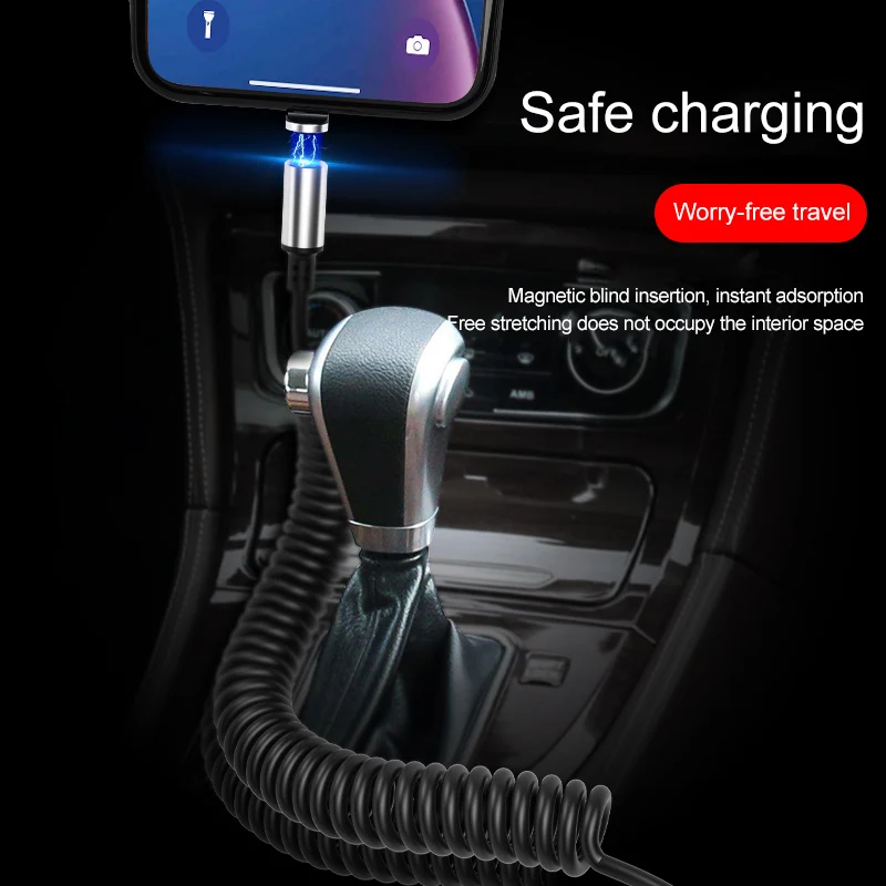 Новый обновленный Магнитный USB-кабель зарядное устройство с Micro USB быстрая