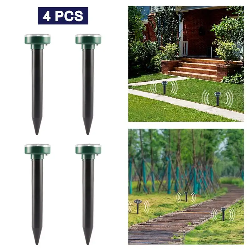 Солнечная приведенная в действие ультра sonic Sonic мышь крот вредителей