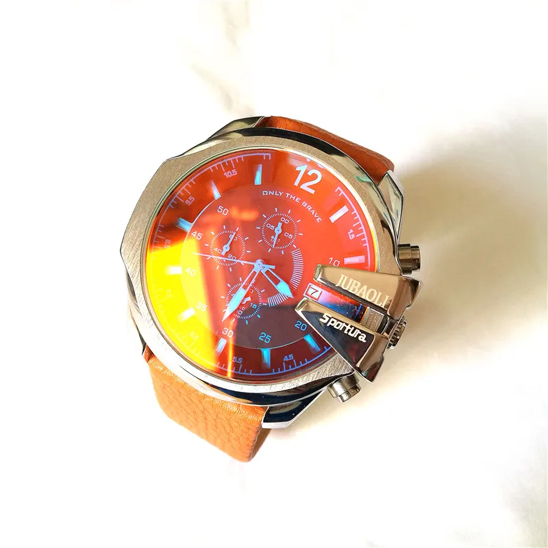 Мужские спортивные кварцевые часы с хронографом военный бренд подарок