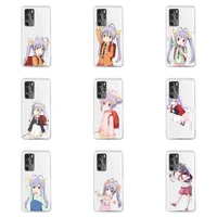 non non biyori anime phone case for huawei p40 p30 p20 mate honor 10i 30 20 i 10 40 8x 9x pro lite transparent cover