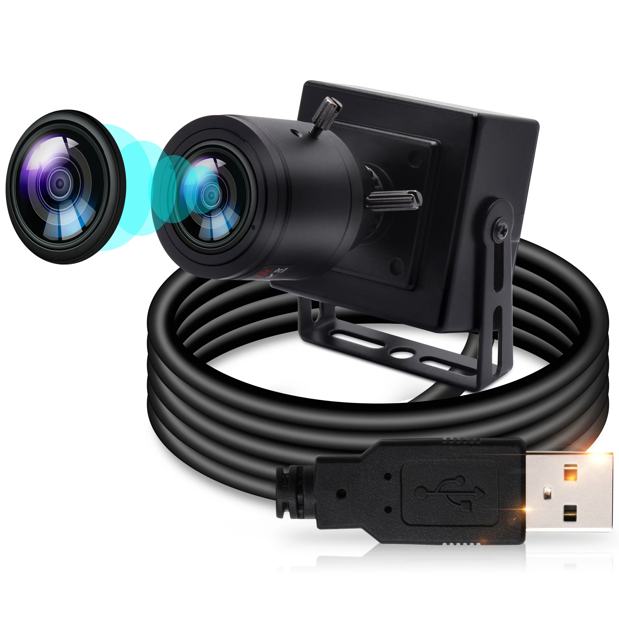 

1080p 60fps Cam, 720p 120fps ,360P 260fps веб-камера M12 mount 2,8-12 мм варифокальная промышленная высокоскоростная Usb-камера с мини-корпусом