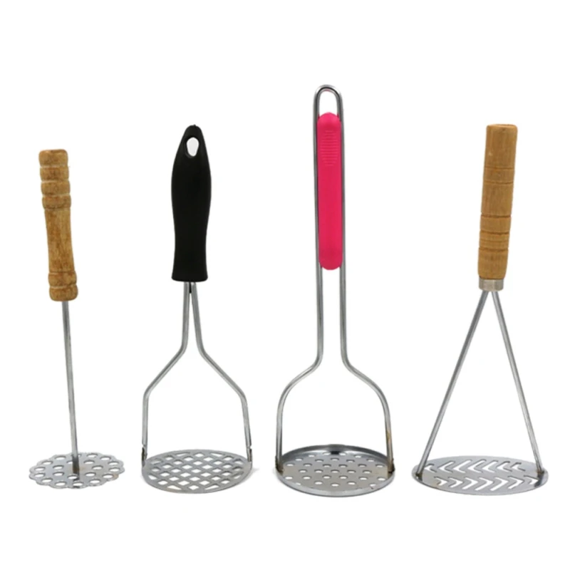 Толкушка из нержавеющей стали с тонкой сеткой картофельный пресс Ricer