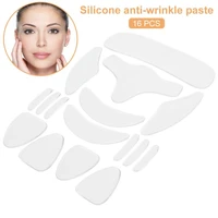 16pcs anti patches pads reusable silicone removal sticker face forehead neck eye sticker skin care patch