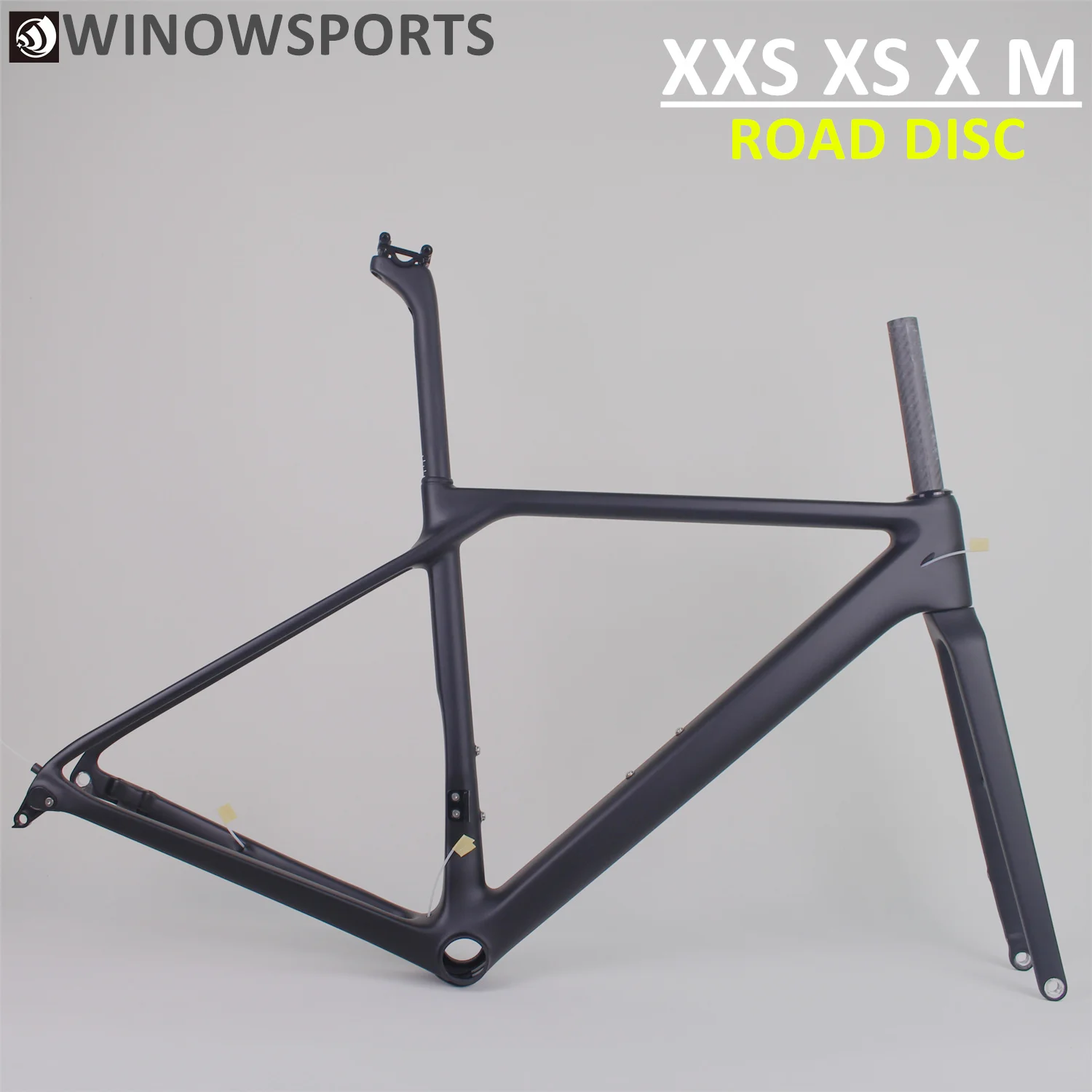 Winowsports дорожный 700c дисковый тормоз 12*100 мм/12*142 мм через ось BB86 пресс подходит карбоновый велосипед гравий диск рама макс шины 25 мм