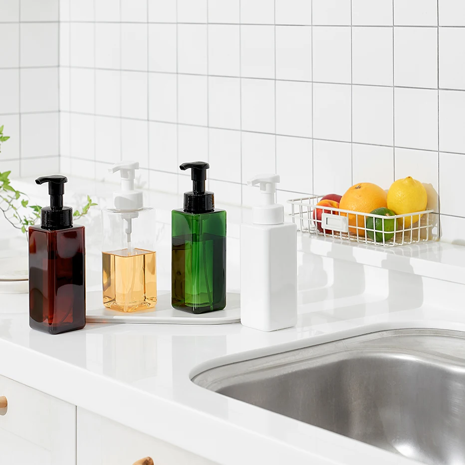 Дозатор для жидкого мыла и шампуня 450 мл | Дом сад