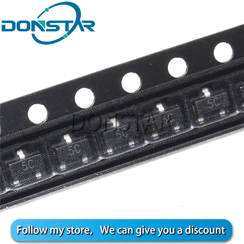 Транзистор BC807 5C SOT-23 SOT23 BC807-40 100 шт |