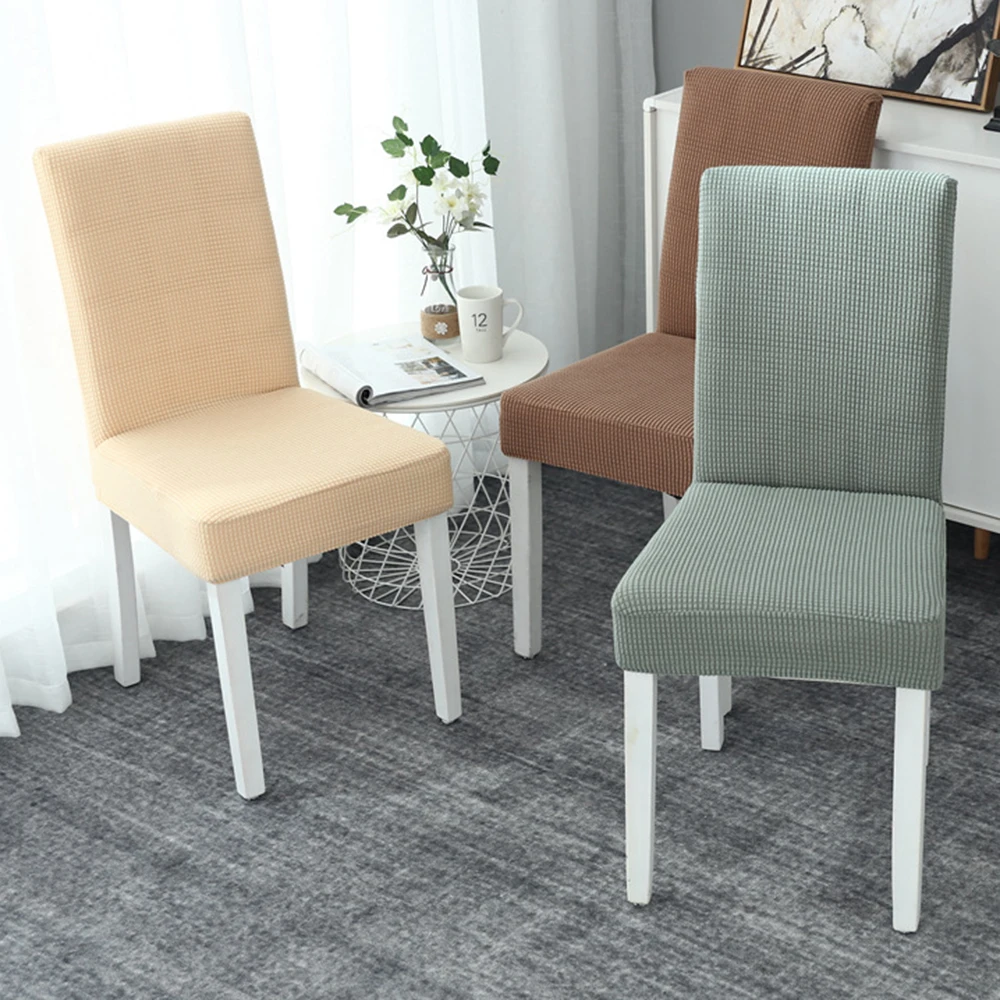 1 шт. однотонный чехол для кресла спандекс стрейч эластичные чехлы на стулья