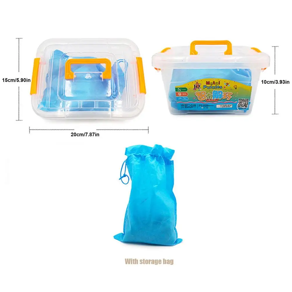 

36 Piece Puzzle Game Toy Metal Broken Unlocking Toy Metal Wire Puzzle Game Intelligence Test Unlocking Interlocking Game Toys