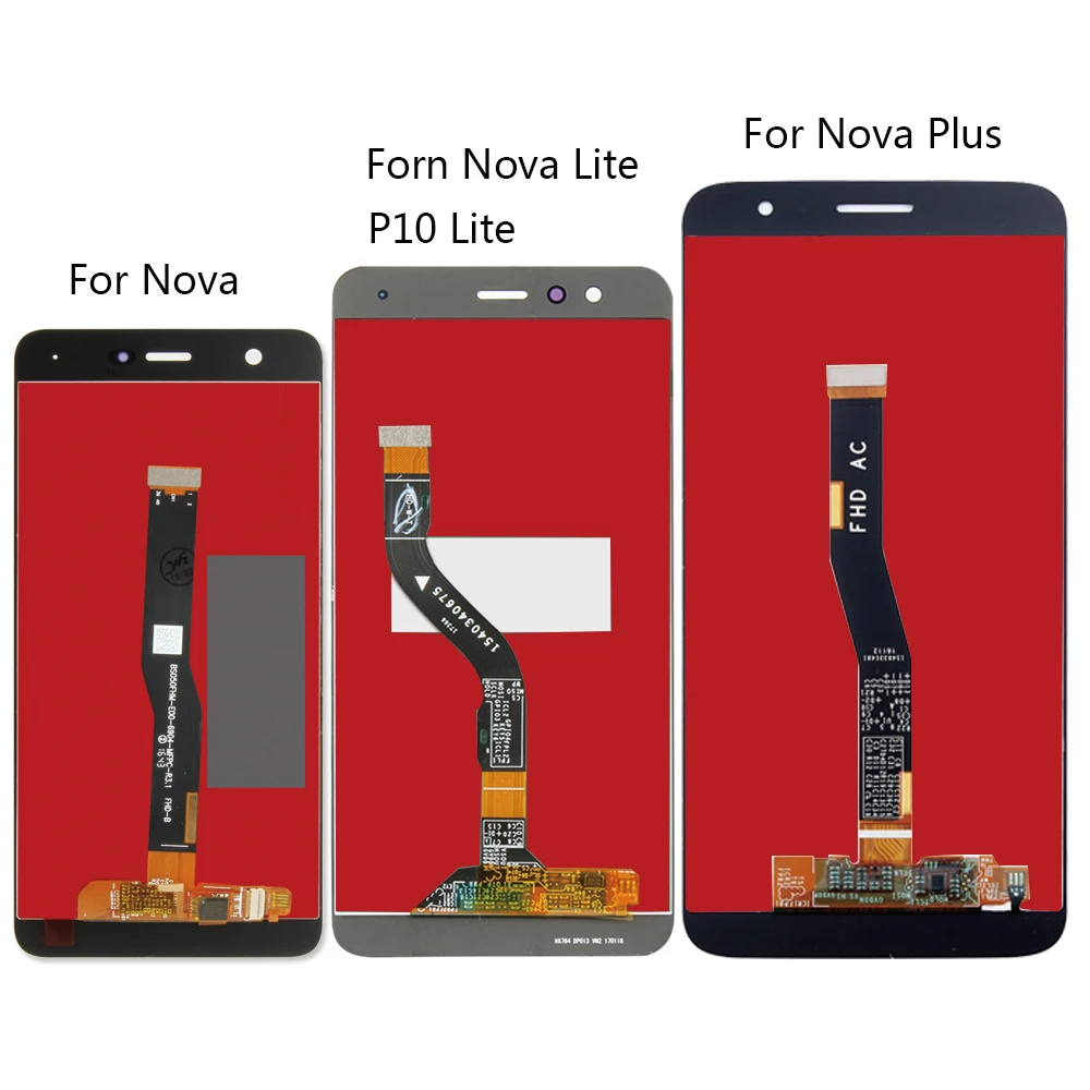 Srjtek для Huawei Nova ЖК-панель Plus сенсорный экран дигитайзер полная сборка P10 Lite