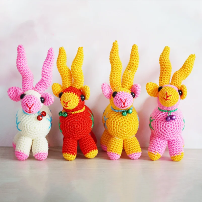 Козья Антилопа ручной работы детские мягкие плюшевые животные игрушка кукла