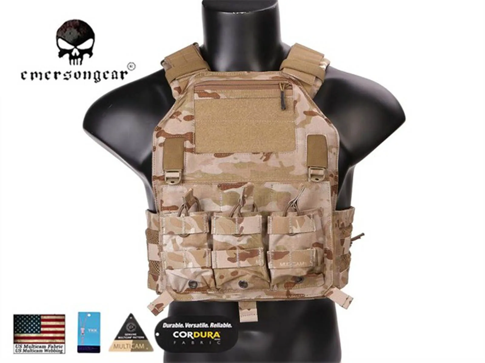 Emersongear 420 Plate Carrier Airsoft Боевой облегченный жилет | Спорт и развлечения