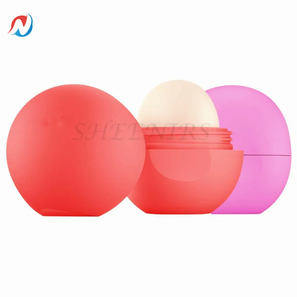 

50Pcs 0.24Oz 7ml Empty Cosmetic Ball Containers Lip Balm Sphere Containers 7cc round Chapstick Tubes Eye Gloss Cream Case