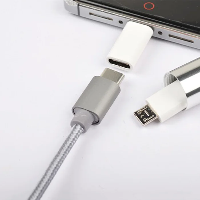 Мини-usb 3,1 type C Женский к Micro USB Мужской адаптер для зарядного устройства для Macbook Oneplus 2 GK8899