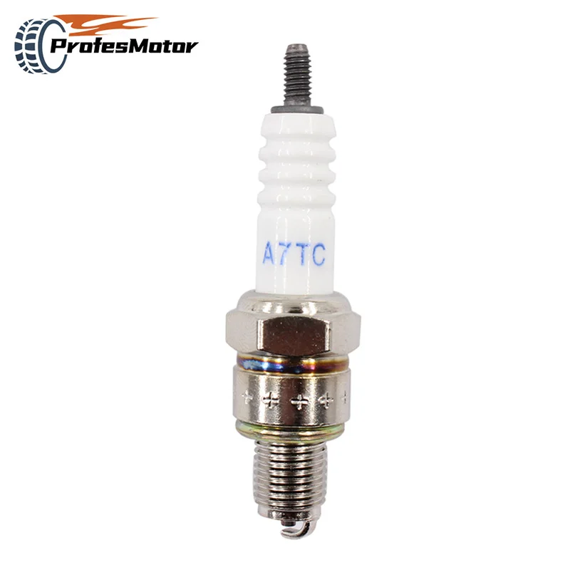 

ProfesMotor - Motorcycle 65mm Spark Plugs LG A7TC Fit For GY6 50-200C/Make in China Engine 50-160cc/Modified 40-6 Engine