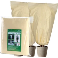 winter plant protective cover bush bag for frost protection yard vegetable garden tree shrub plants breathable protection bag