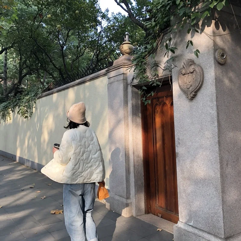 Rufu на осень зиму East Gate теплый светильник пуховик Круглый воротник хлеб Свободные