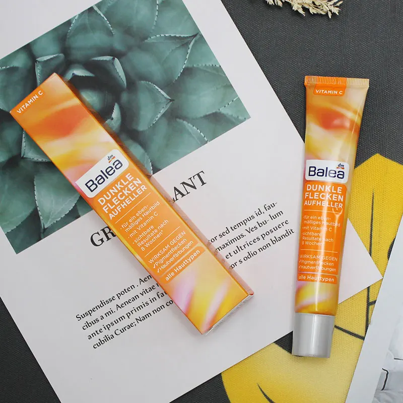 Концентрированный витаминный крем Balea для осветления темных точек пигментации