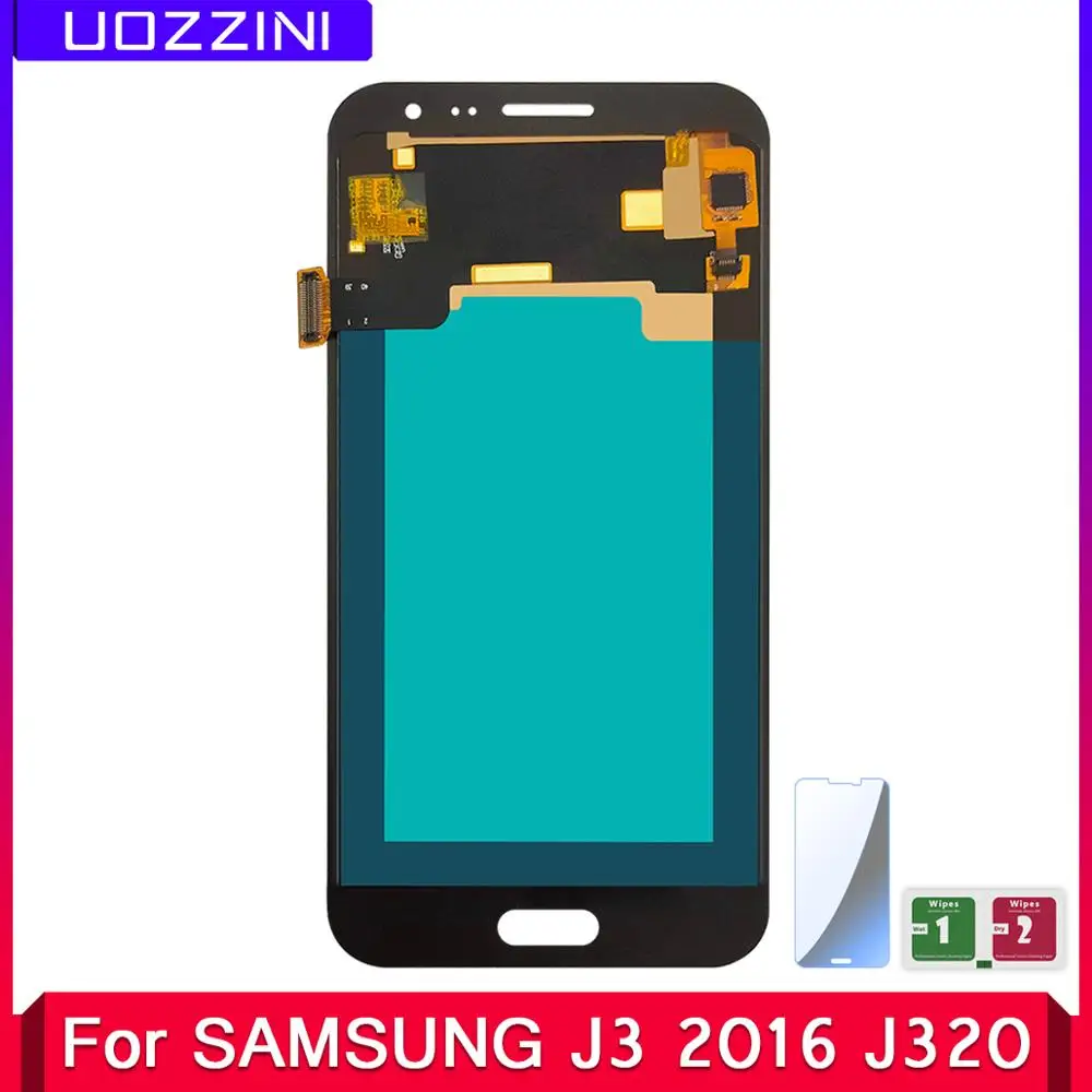 ЖК-дисплей AAA + для SAMSUNG Galaxy J3 2016 J320 J320F J320FN 5 0 дюйма дисплей с сенсорным экраном и