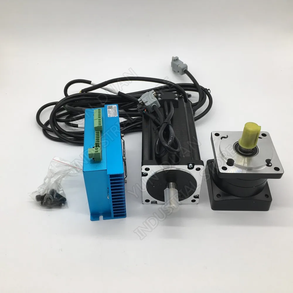 Шаговый двигатель постоянного тока с охлаждающим вентилятором и комплектами