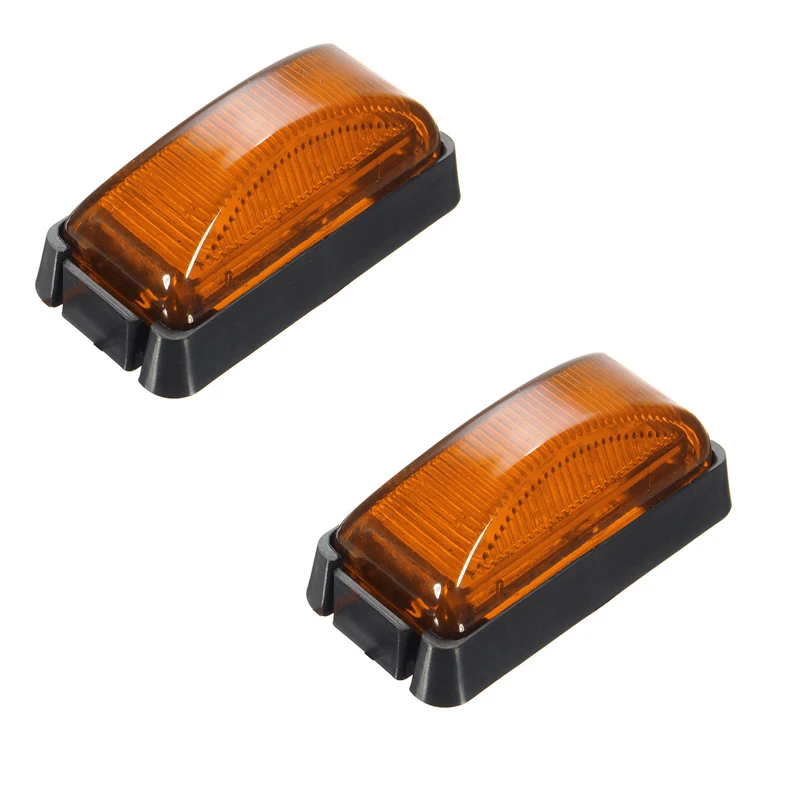 2 шт. 12 В 6 светодиодный Трейлер задний светильник боковые габаритные индикаторы s