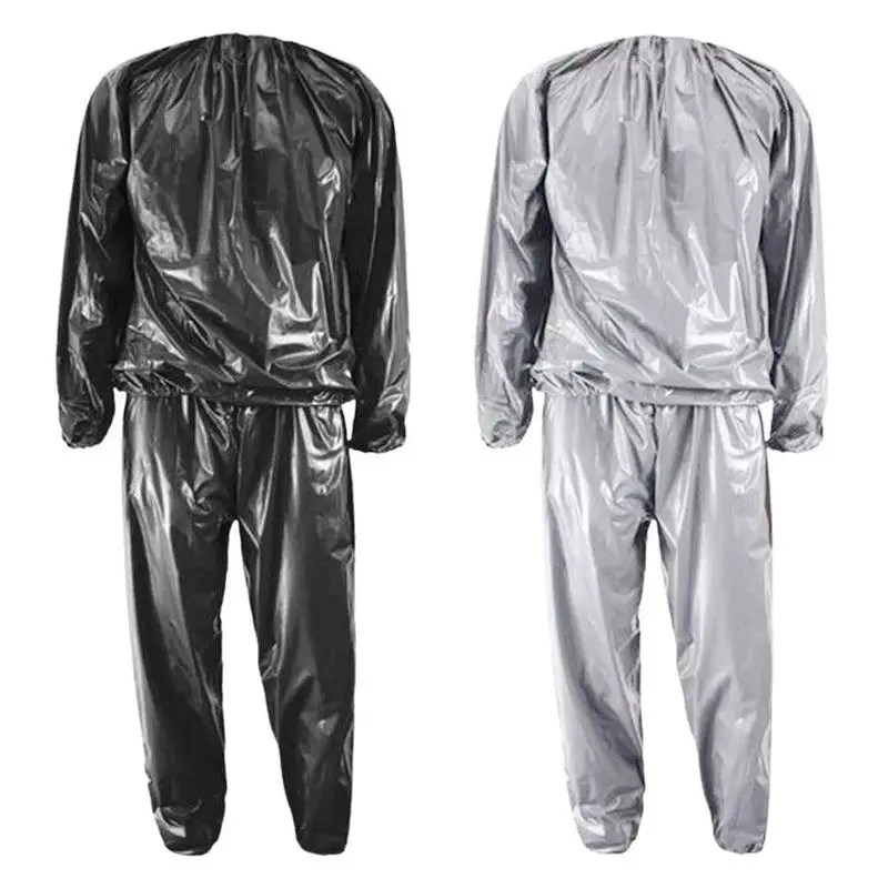 

Fitness Sportswear Unisex Exercise Fitness Weight Loss Sweat Sauna Suit Pvc Tear-proof Sauna Sweat Suit