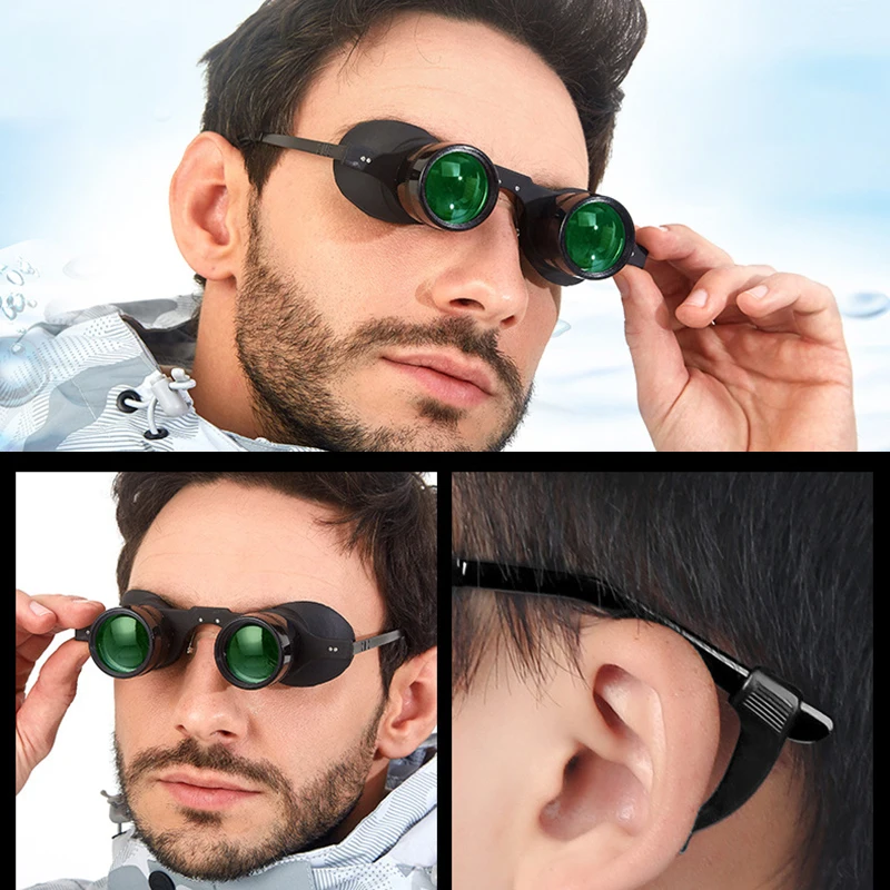 Новые очки для рыбалки ночного видения мужские бинокли телескоп увеличительное