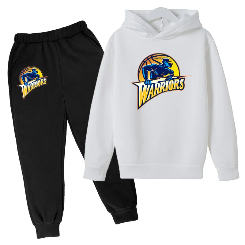 

HOT Fashion Basketball Team Clothing Set Kids Hoodies and Pants 2pcs Suit Toddler 3-14Y Boys Tracksuit Teen Girls Casual Outfits