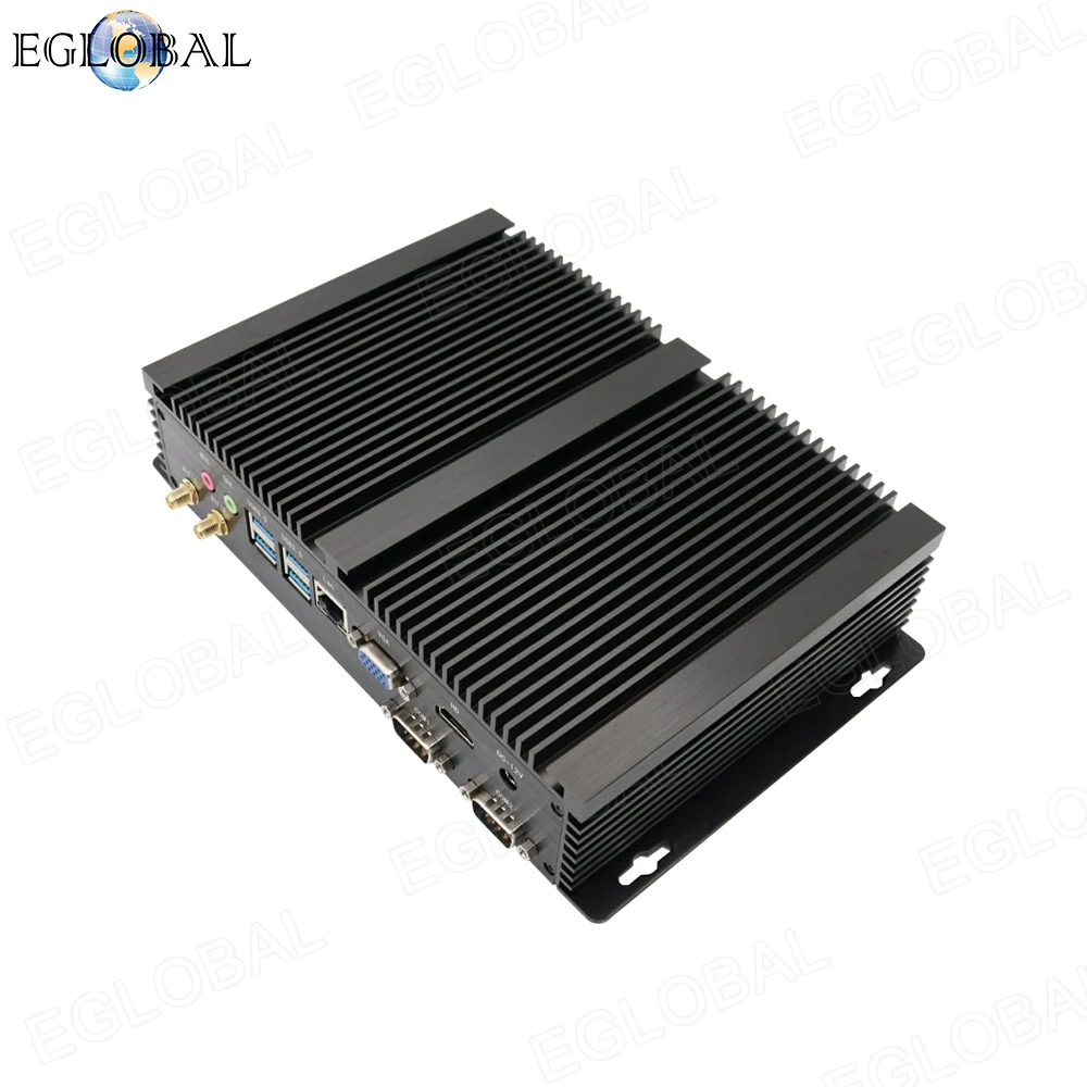 Прочный промышленный мини-ПК Intel Core i5 8250U 24/7 часов работы Windows Barebone мини-компьютер