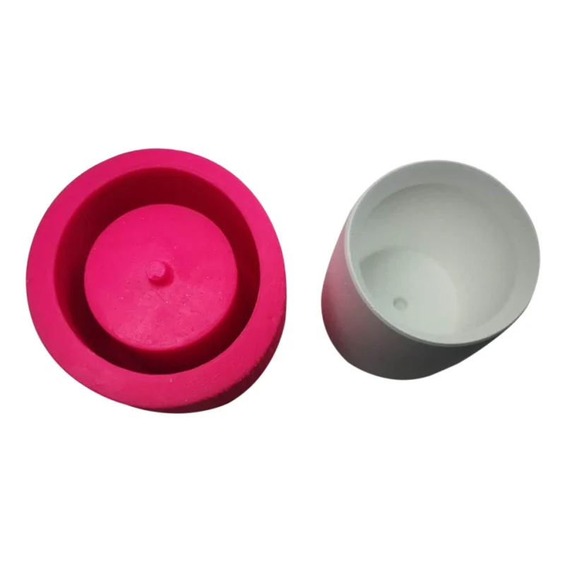 Силиконовая форма для бетонного горшка круглая цементного суккулентные горшки