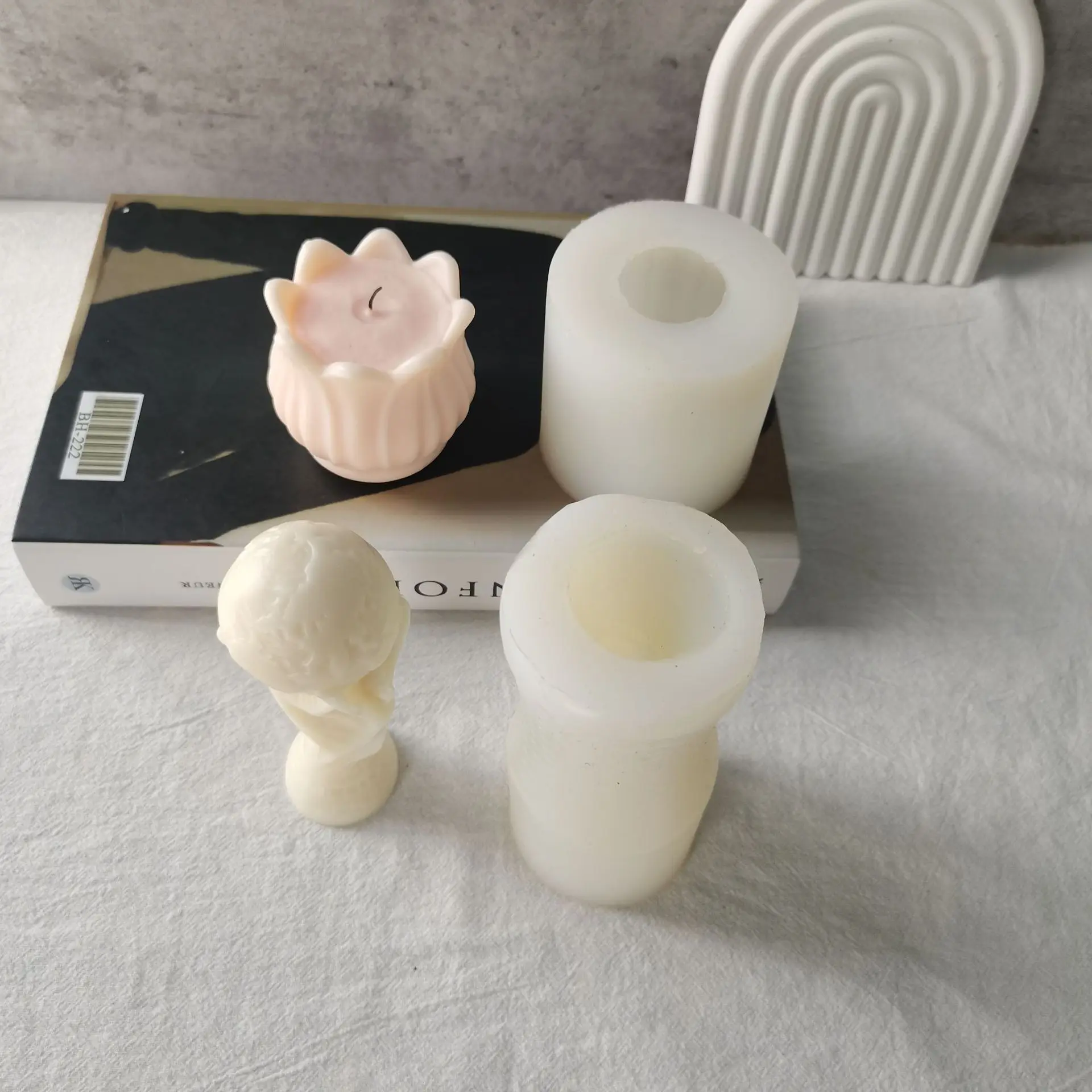 Форма тюльпан силиконовая форма для лепки стаканов сделай сам ароматерапии