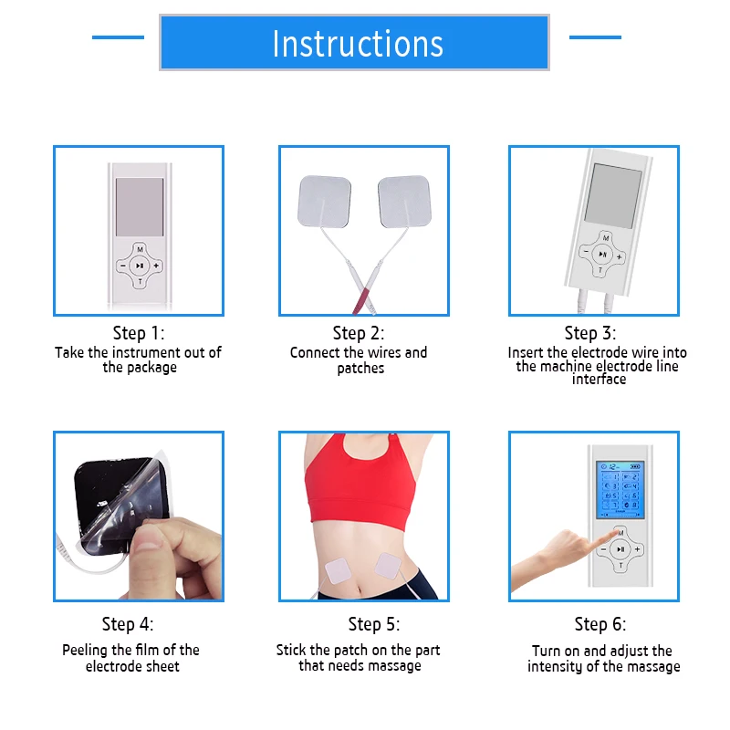 

Dual Channel Output EMS Machine/Electronic Pulse Massager/Electrical Nerve Muscle Stimulator/ Meridian Physiotherapy Massager