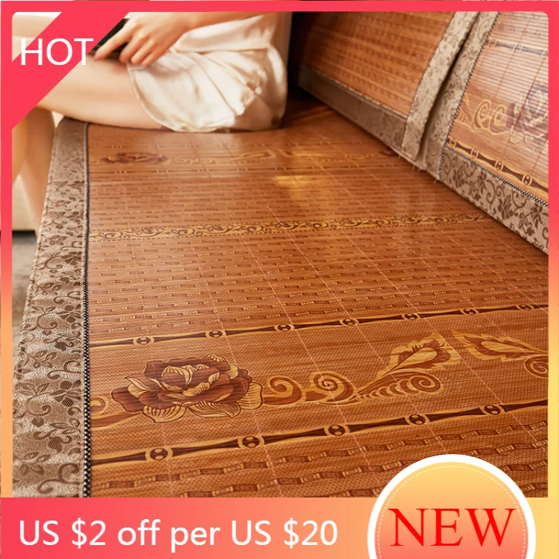 

Chinese Style Sofa Cover Recliner 3 Seat Anti Slip Bamboo Relaxing Sofa Cover Sectional Design Folding Sillones Furniture AG50SF