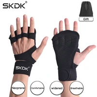 skdk grips gym wrist band crossfit hand palm protectorsports weight lifting gloves fitness training workout gymnastics