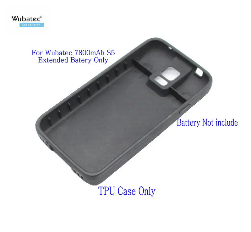 Wubatec 1x7800 mAh S5 NFC расширенная батарея ТПУ чехол(без батареи) для Samsung Galaxy S5 I9600 i9602 i9605 G900F G900T S5 Neo G903