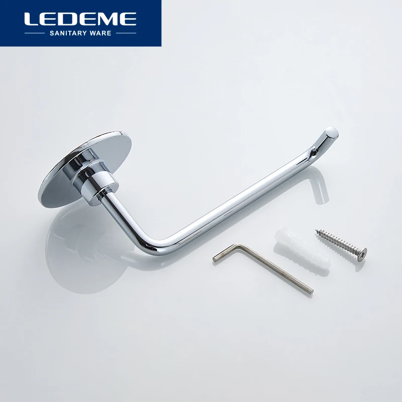 Обтекаемый держатель для бумажных полотенец LEDEME полка из нержавеющей стали без