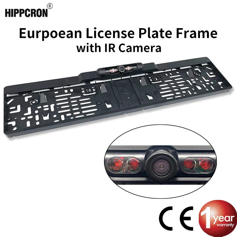 Автомобильная камера заднего вида с рамкой для номерного знака беспроводная