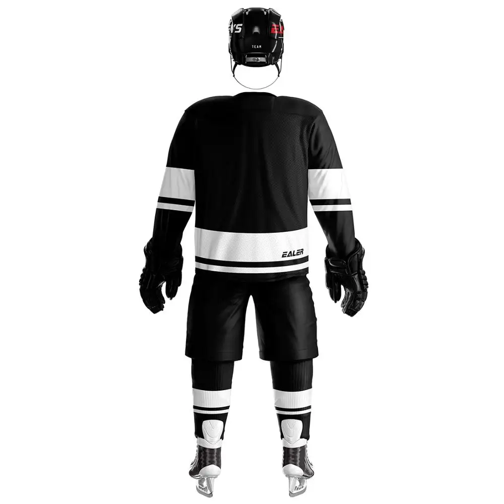 

COLDOUTDOOR Free Shipping high quality Vintage Ice Hockey Practice Jerseys Sport Cheap black white grey with logo