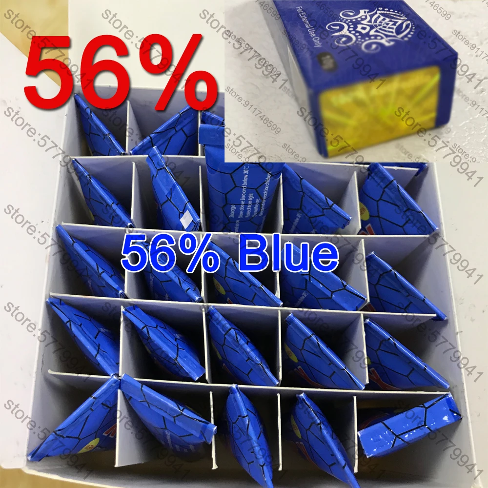 

56% синий крем для татуировок до перманентного макияжа, подводка для глаз, бровей, губ, 10 г