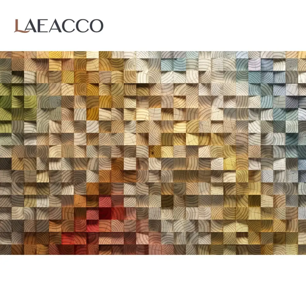 

Laeacco Unique 3D Wood Pieces Wall Piled Party Decor Photophone Photographic Background Photo Backdrop Digital Photo Studio Prop