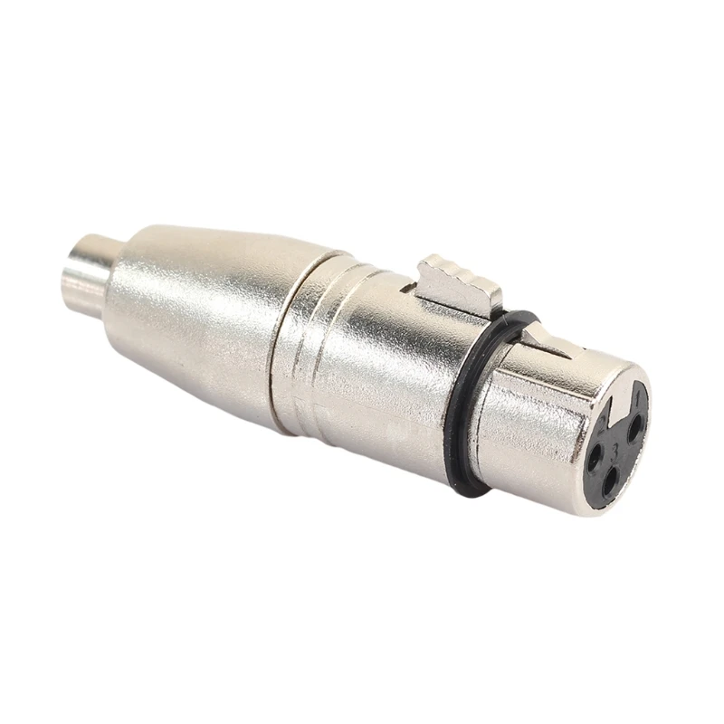 2 шт./лот XLR гнездовой к RCA разъем адаптера для микрофона динамика 831D | Электроника