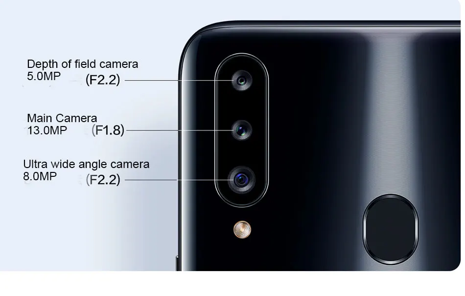 Новинка, samsung Galaxy A20s A2070, 4 Гб ОЗУ, 64 Гб ПЗУ, мобильный телефон, 6,5 дюймов, Восьмиядерный, тройная камера заднего вида, 13,0 МП+ 8,0 МП+ 5,0 МП, отпечаток пальца
